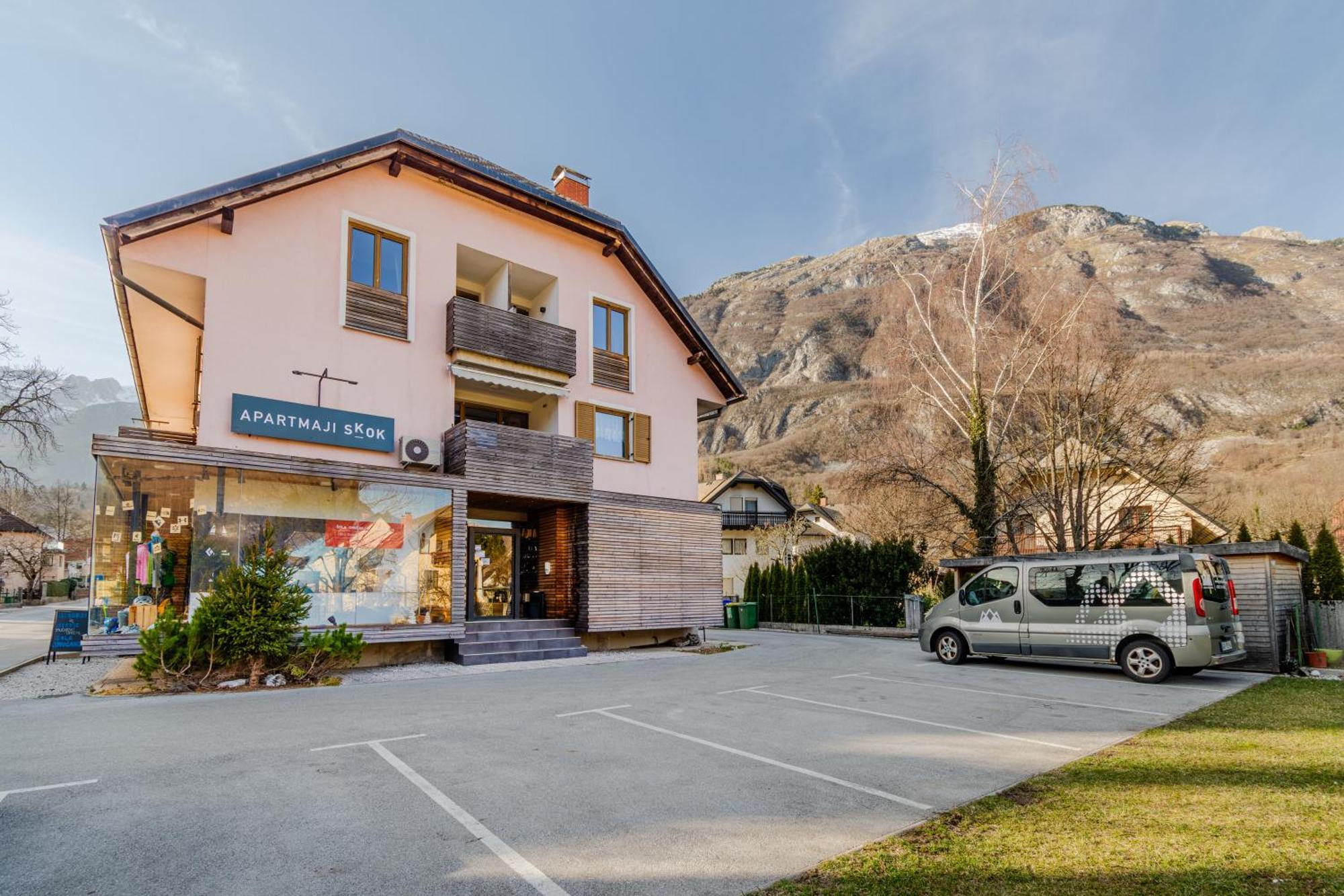 Apartments Skok With Rafting And Free Parking Bovec Kültér fotó