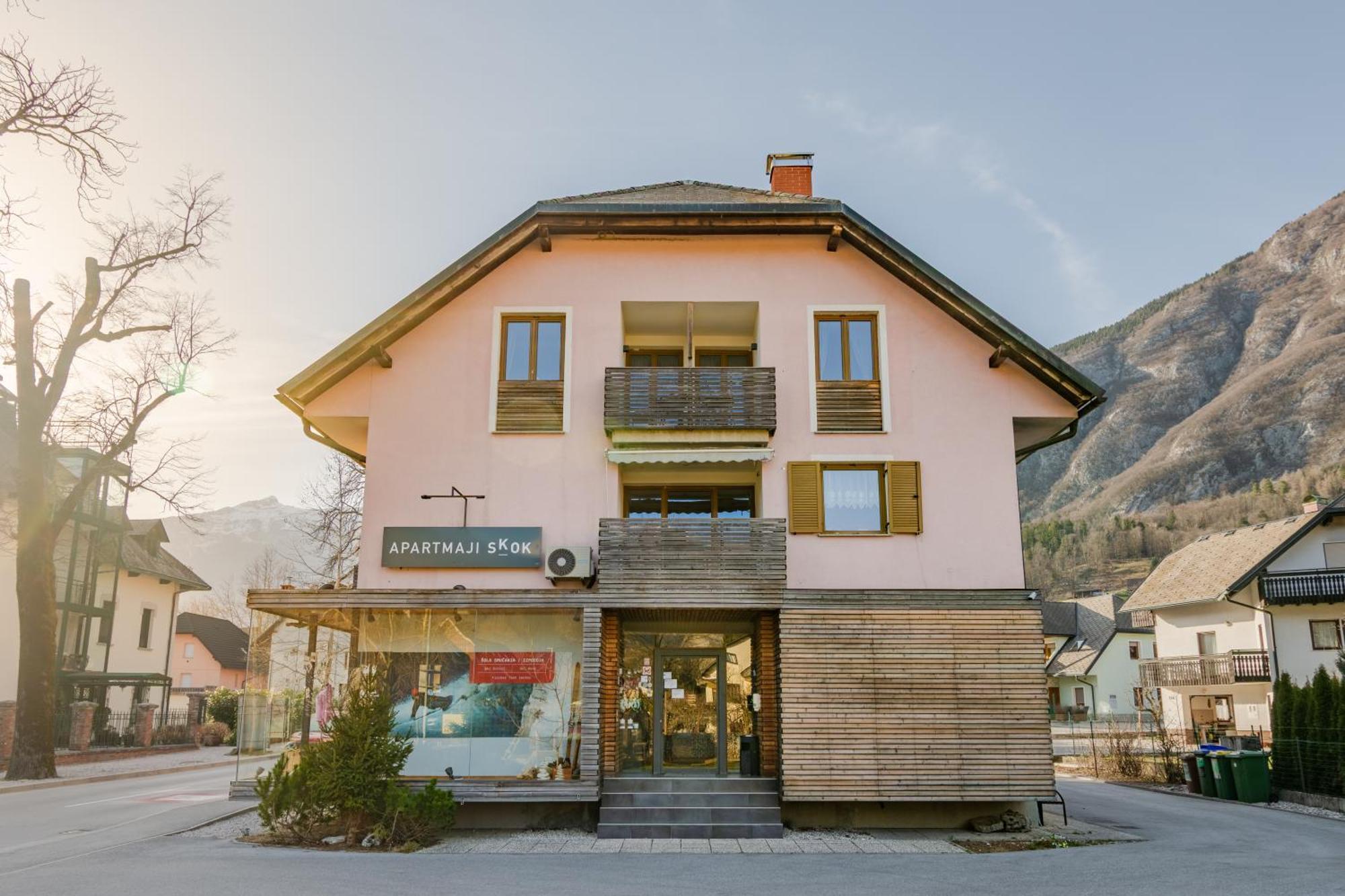 Apartments Skok With Rafting And Free Parking Bovec Kültér fotó