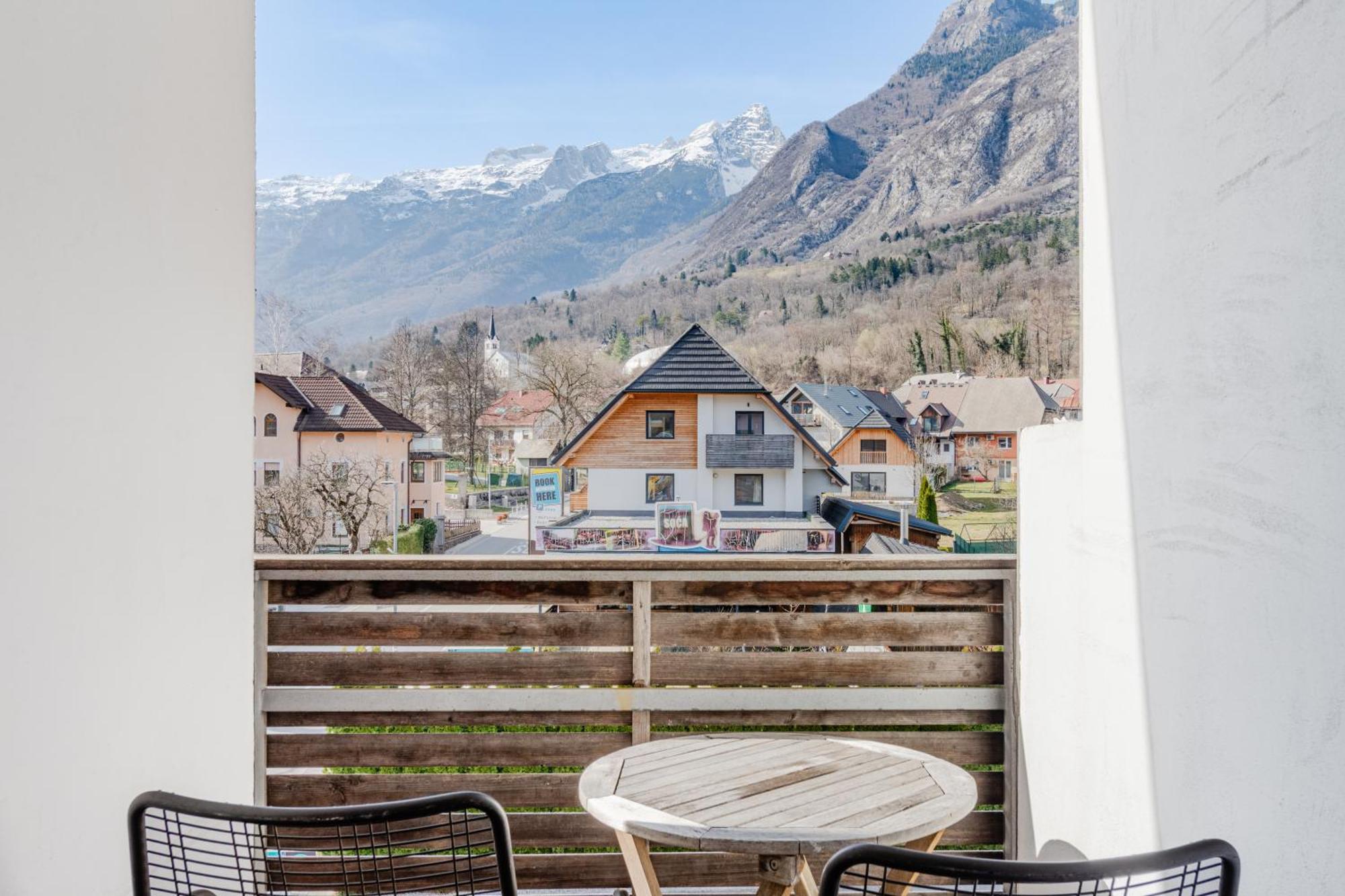 Apartments Skok With Rafting And Free Parking Bovec Kültér fotó