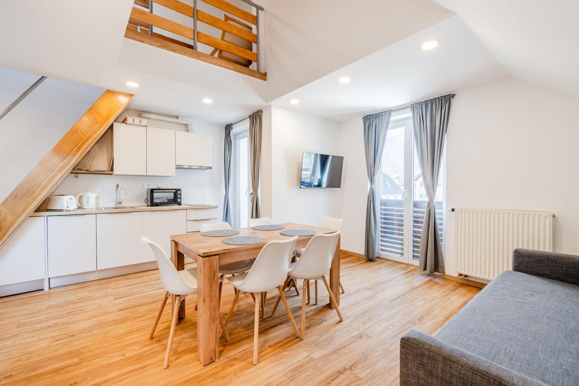 Apartments Skok With Rafting And Free Parking Bovec Kültér fotó