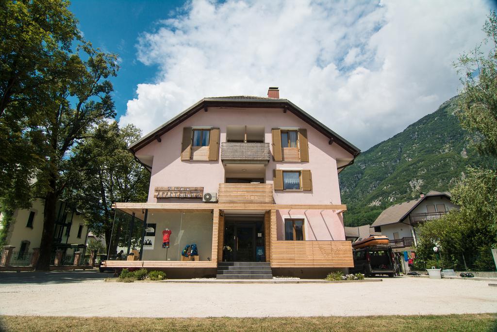 Apartments Skok With Rafting And Free Parking Bovec Kültér fotó