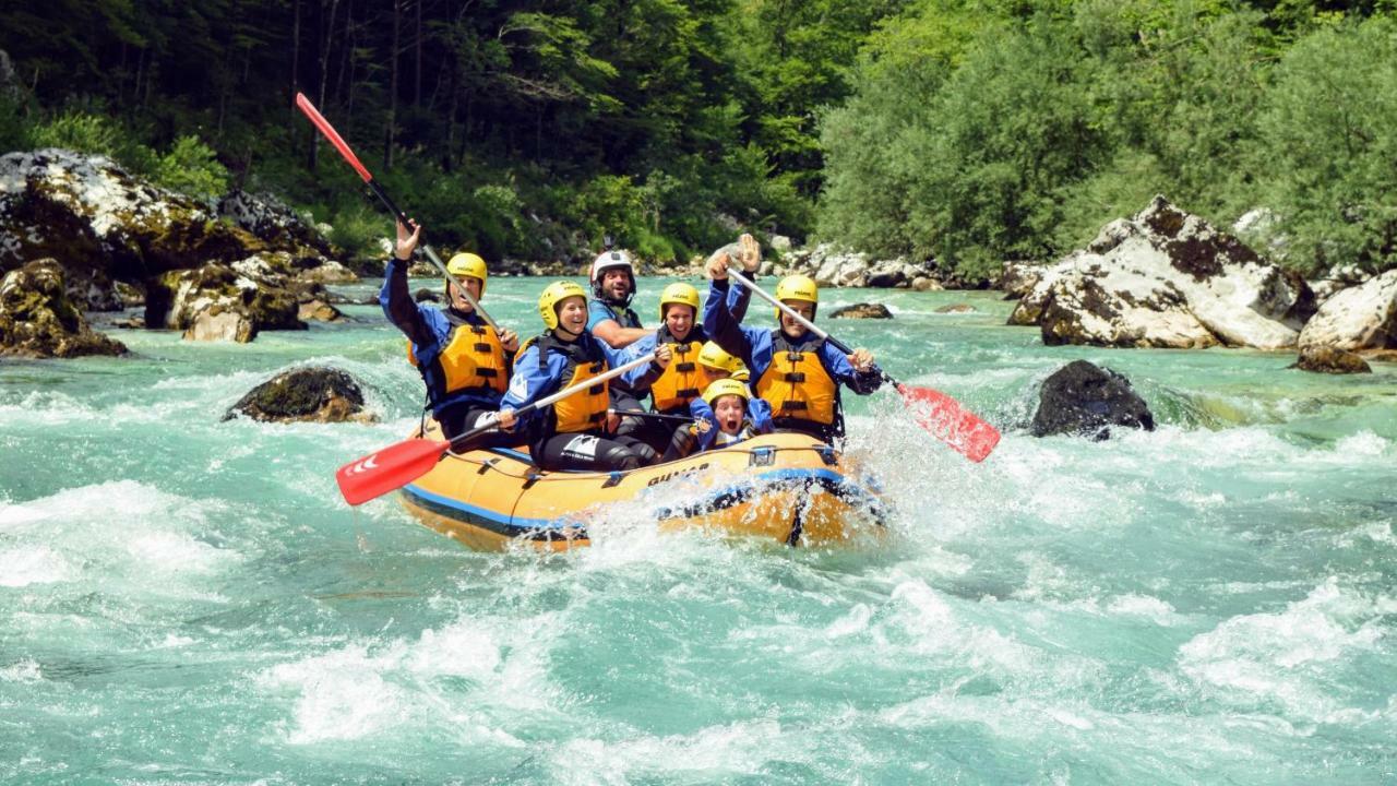 Apartments Skok With Rafting And Free Parking Bovec Kültér fotó