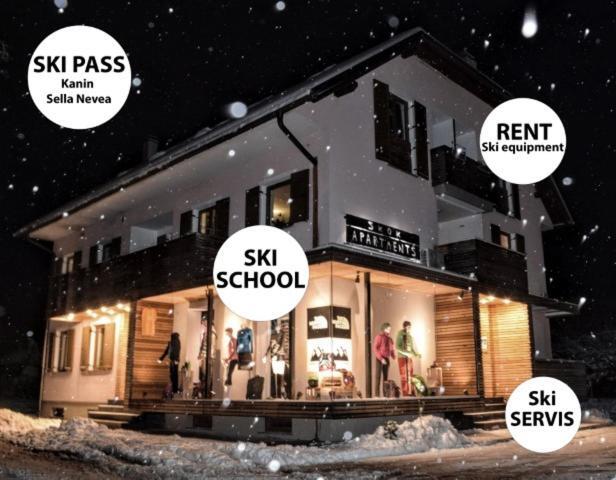 Apartments Skok With Rafting And Free Parking Bovec Kültér fotó